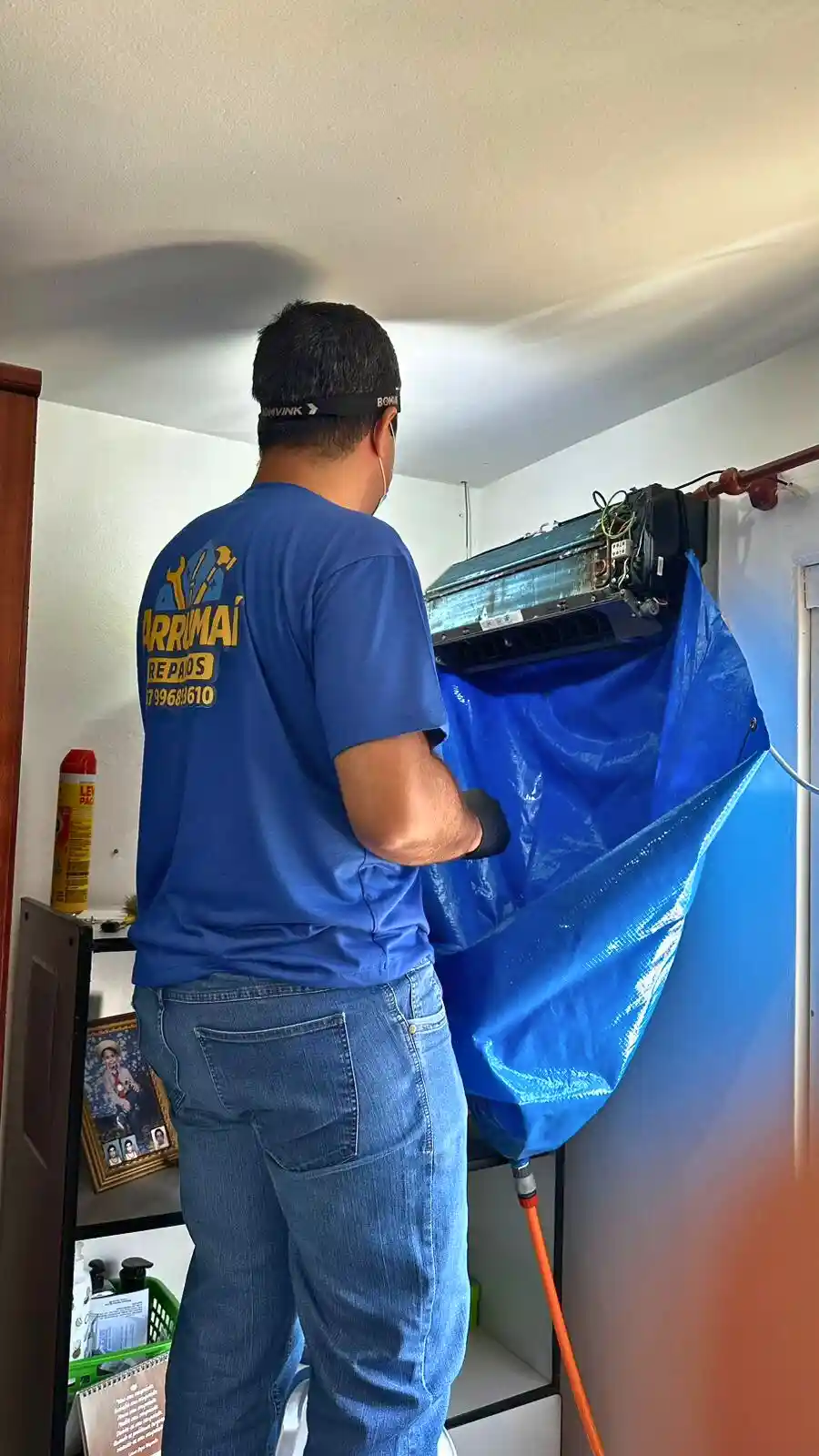 Limpeza de ar condicionado